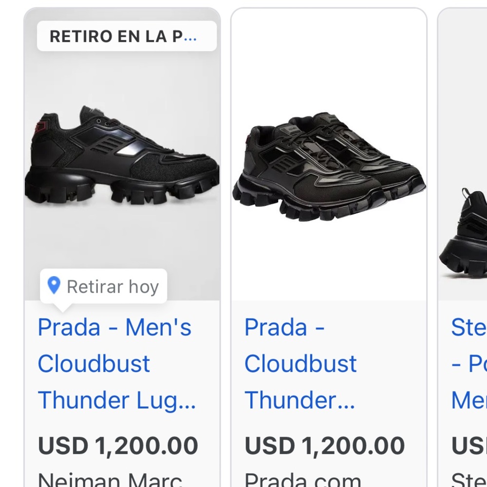 Prada Cloudbust Thunder sneakers - Picture 5 of 5